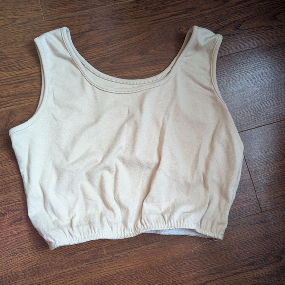 Women's Cream Tank Top - Picture 2 of 2
